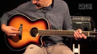 Ibanez AEG10II Guitar Review from Acoustic Guitar [upl. by Narual]