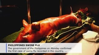 The Philippines confirms first cases of swine flu [upl. by Rebekkah]