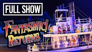 Fantasmic 4K Full Show Returns with New Hero Scenes  Disneys Hollywood Studios 2022 [upl. by Walliw]