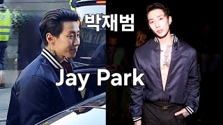 Jay Park 박재범 in Milan after Gucci Mens Fashion Show FW 2024 January [upl. by Shir]