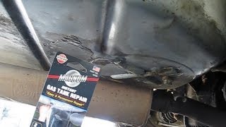 How to fix a leaking gas tank [upl. by Dnalor697]