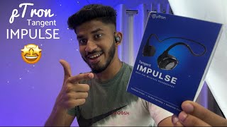 pTron Tangent Impulse SafeBeats OpenEar Wireless Headphones 🎧 Unboxing and First Look 😳 [upl. by Archibald999]