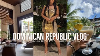 TRAVEL VLOG LETS GO TO THE DOMINICAN REPUBLIC LUXURY EXPERIENCE amp ALL THE VIBES PART 1♡ [upl. by Niran]