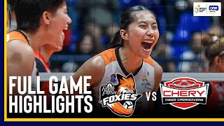 FARM FRESH vs CHERY TIGGO  FULL GAME HIGHLIGHTS  2024 PVL ALLFILIPINO CONFERENCE  MARCH 9 2024 [upl. by Adama908]