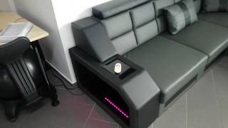 Sofa Dreams Ledersofa Matera XXL mit LED [upl. by Leagiba174]