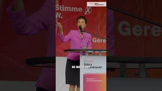 Ein faires Rentensystem gegen Altersarmut wagenknecht bsw rente Brandenburg wahlen [upl. by Etnwahs631]