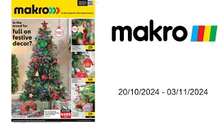 Makro specials ZA  20102024  03112024 [upl. by Peers]