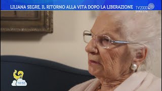 Liliana Segre il ritorno alla vita dopo la Liberazione [upl. by Ycnuahc]