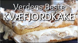 Hvordan lage verdens beste KVÆFJORDKAKE [upl. by Yticilef291]