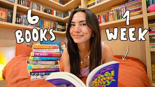 I tried reading my 6 book TBR in one week [upl. by Krisha808]