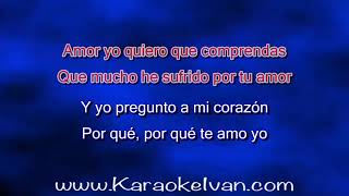 Los Apson  Dime porque KARAOKE [upl. by Seaver]