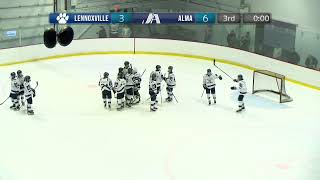 RSEQ Hockey masculin 🏒 Lennoxville  Alma 10202024 [upl. by Lierbag134]