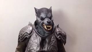 The Werewolf Full silicone mask available at wwwimmortalmaskscom [upl. by Haim]