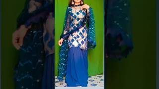 beautiful sharara dress design sorts video ytsorts😍🤗 [upl. by Wildermuth]