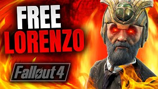 Why You Should FREE LORENZO in Fallout 4 Secret of Cabot House Best Choice [upl. by Acimat]