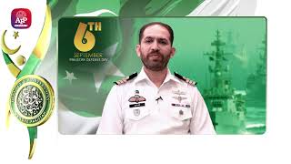 Commander Sufian Saleem SSG Commando Pakistan Navy Message on Pakistan Defence Day  APP [upl. by Fidelity405]