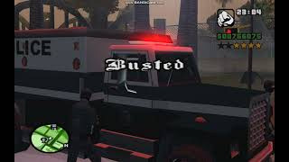 GTA SAN ANDREAS PC  CJ VS POLICE 21 [upl. by Novanod]