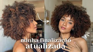 finalização com MUITA DEFINIÇÃO no meu cabelo crespo usando Seda Boom [upl. by Carlstrom]