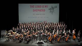 The Lord Is My Shepherd John Rutter  Mississauga Festival Choir  MSO [upl. by Ytrebil]