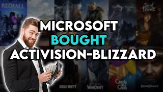 What Microsoft BUYING ActivisionBlizzard means for GAMERS [upl. by Rother]