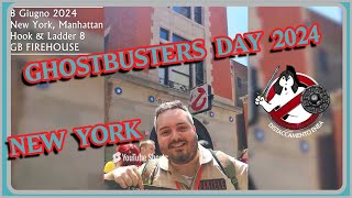 Ghostbusters Day 2024  40esimo Anniversario alla Caserma Dei Pompieri di New York City con GB ENEA [upl. by Eilujna573]