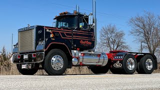 1989 Mack Superliners walk around [upl. by Helbonnah]