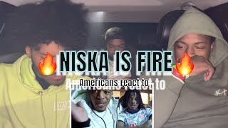 AMERICANS REACT TO NISKA 140G Ft 1PLICATION Clip Officiel [upl. by Guevara]