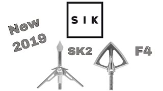 2019 SIK SK2 Mechanical amp F4 Fixed Broadheads Review By Mikes Archery [upl. by Entirb]