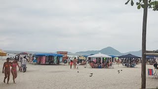 Vejam como está Ubatuba SP 110424 praia grande [upl. by Ecinereb]