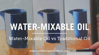 WaterMixable Oils vs Traditional Oil Paint Review amp Techniques HD [upl. by Carlstrom]