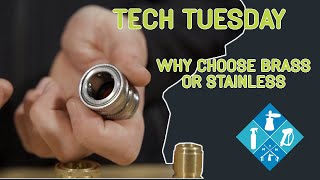 Why Choose Brass or Stainless QC Fittings [upl. by Nnylassej]