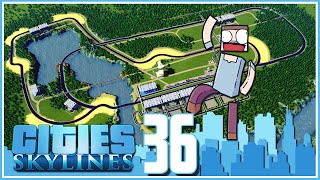 Cities Skylines  Ep36  The Race Track [upl. by Roskes]