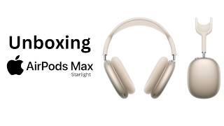 Apple AirPods Max Starlight Unboxing [upl. by Dianna]