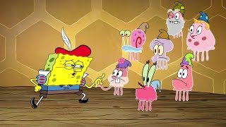 SpongeBob SquarePants Snow Yellow And The Seven Jellies Promo 1  November 11 2024 Nickelodeon US [upl. by Linder]