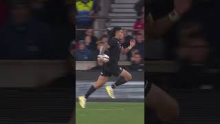 Poetry in SLOW motion rugbyhits autumnnationsseries RiekoIoane allblacks [upl. by Ettennyl]