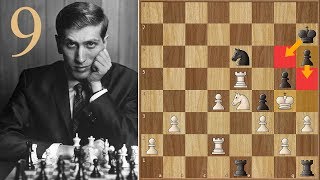 Bobby BObby BOBby BOBBY  Fischer vs Petrosian  1971  Game 9 [upl. by Anna-Diana]