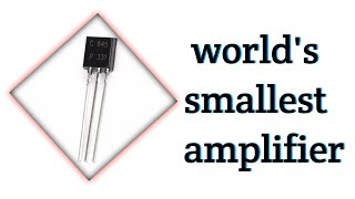 How to make amplifier ll C945 amplifier [upl. by Anilek430]