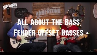 All About The Bass  Fender Offset Basses [upl. by Sgninnej48]