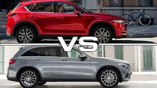 2017 Mazda CX5 vs 2016 Mercedes GLC [upl. by Sukramaj695]