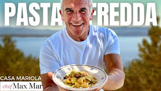 PASTA FREDDA ESTIVA ai sapori di PUGLIA  per il DOPO SPIAGGIA 🏖️  Ricetta di Chef Max Mariola [upl. by Hassin]