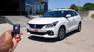 Suzuki Baleno Alpha AMT  2023 Detailed Review [upl. by Boland]