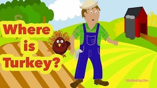 Preschool Thanksgiving Song  Where is Turkey  Littlestorybug [upl. by Aicertal]