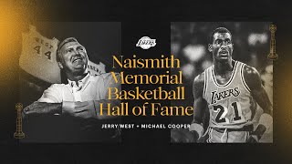 Michael Cooper amp Jerry West Hall of Fame Tribute [upl. by Meelak]