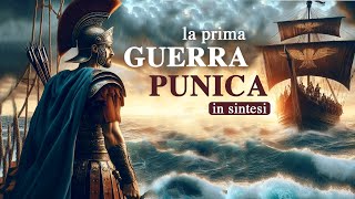 La prima GUERRA PUNICA in sintesi [upl. by Anilatak]