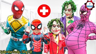 Siêu Nhân Nhện nhanh lên Nhện hồng cần giúp đỡ  Tổng Hợp Video Hay Nhất SpiderMan Family [upl. by Keene40]