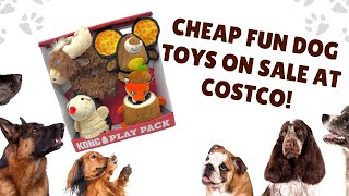 Kong Play Pack Dog Toys Unboxing Limited Time Sale At Costco [upl. by Flavia]