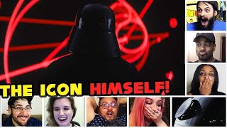 Reactors Reactions To Darth Vader Thrilling Reveal On Rogue One A Star Wars Story  Mixed Reactions [upl. by Beitch]