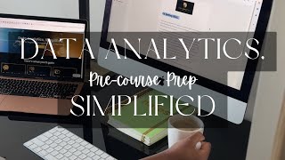 Preparing for the first week of learning with DataAnalyticsSimplified  Thought Process [upl. by Coltun]