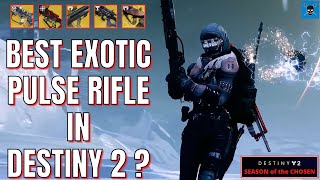 Best Exotic Pulse Rifle in Destiny 2 Outbreak Graviton Bad Juju NttE or VWing [upl. by Kcirdec]