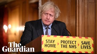 Coronavirus Boris Johnson holds Downing Street briefing – watch live [upl. by Naiva]